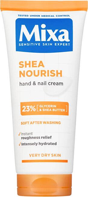 Mixa Crema Mani Nutriente Per Pelli Secche Shea Nourish (Crema Mani E Unghie) 100 Ml