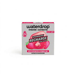 Waterdrop Microlyte - Strawberry Recharge Sparkling Cube 12 pieces