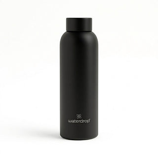 Waterdrop Thermo stainless steel bottle 600 ml - Matte black