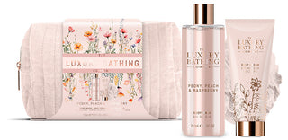 The Luxury Bathing Company Set Regalo Per La Cura Del Corpo In Borsa Peonia, Pesca E Lampone 3 Pezzi