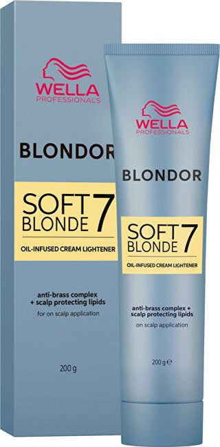 Wella professionals Hair bleaching cream (blonde cream) 200 g - Shade: Soft Blonde