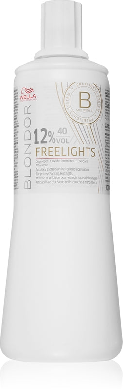 Wella Blondor Freelights 12% 40 VOL. - Révélateur Surligneur - 1000 ml