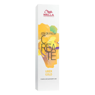 Wella Professionals Color Fresh Create Tinta per capelli semipermanente senza ammoniaca Uber Gold 60 ml