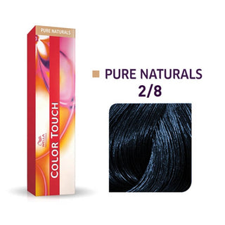 Wella Professionals Color Touch Tinta per capelli semipermanente senza ammoniaca 2/8 Blu Nero 60 ml