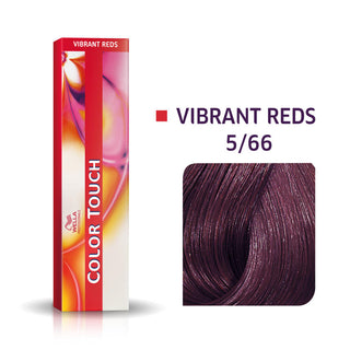 Wella Professionals Color Touch Tinta per capelli semipermanente senza ammoniaca 5/66 Castano chiaro viola intenso 60 ml