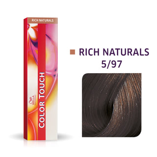 Wella Professionals Color Touch Coloration capillaire semi-permanente sans ammoniaque 5/97 Châtain clair perlé 60 ml 