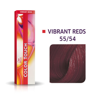 Wella Professionals Color Touch Tinta per capelli semipermanente senza ammoniaca 55/54 Castano rosso mogano chiaro intenso 60 ml