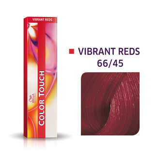 Wella Professionals Color Touch Semipermanente Haarfarbe ohne Ammoniak 66/45 Dunkles intensives rot-mahagoni-blond 60 ml 