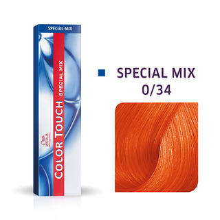 Wella Professionals Color Touch Special Mix Tinta per capelli semipermanente senza ammoniaca 0/34 Rosso dorato 60 ml