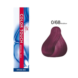 Wella Professionals Color Touch Special Mix Tinta per capelli semipermanente senza ammoniaca 0/68 Violet Blue 60 ml