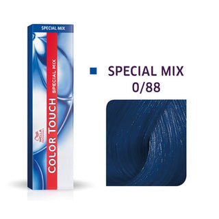 Wella Professionals Color Touch Special Mix Tinta per capelli semipermanente senza ammoniaca 0/88 Blu intenso 60 ml