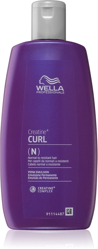 Wella Creatina+ Curl N - Onda permanente para cabelos naturais e sem coloração - 250ml