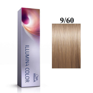 Wella Professionals, Illumina Color, Стойкая краска для волос, 9/60 Яркий блондин Натуральный Фиолетовый, 60 мл