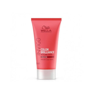 Wella Profesionální krémová maska Invigo Color Brilliance Lime Caviar pro ochranu barvy vlasů 30 ml