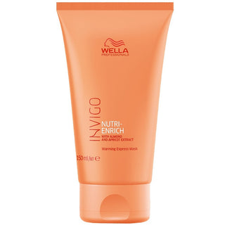 Wella Profesionální vlasová krémová maska INVIGO Nutri-Enrich s extraktem z mandlí a meruněk pro lesk a hebkost 150 ml