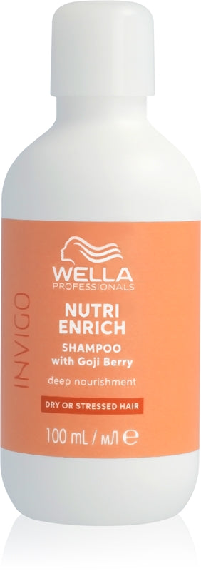 Wella Profesionální Invigo Nutri-Enrich vyživující šampon pro suché nebo oslabené vlasy 100ml