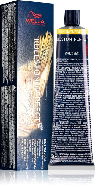 Wella Koleston Perfect Me oxidante 60 ml + tintura de cabelo 60 ml 10/8
