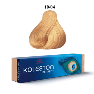 Wella Professionals Koleston Perfect Tinta permanente per capelli 10/04 Biondo chiarissimo rosso naturale 60 ml