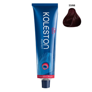 Wella Professionals Koleston Perfect Tinta permanente per capelli 33/66 Castano scuro intenso viola 60 ml