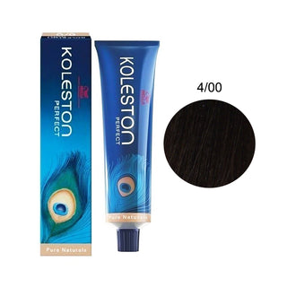 Wella Professionals Koleston Perfect Tinta permanente per capelli 4/00 Castano medio intenso naturale 60 ml