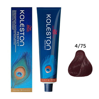 Wella Professionals Koleston Perfect Tinta permanente per capelli 4/75 Castano medio mogano 60 ml