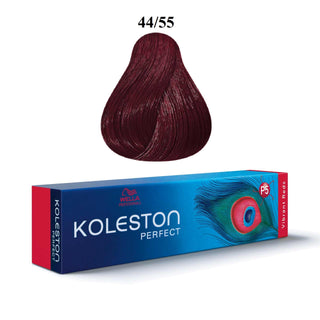 Wella Professionals Koleston Perfect Tinta permanente per capelli 44/55 Castano medio intenso Mogano intenso 60 ml