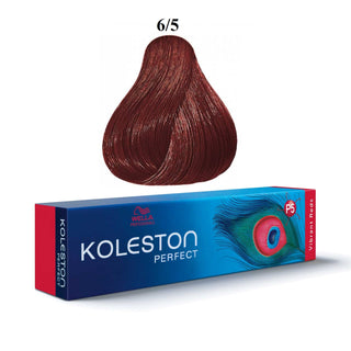 Wella Professionals Koleston Perfect Tinta permanente per capelli 6/5 Biondo scuro mogano 60 ml
