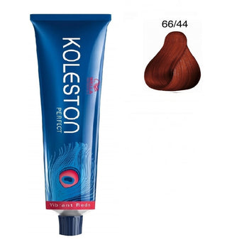 Wella Professionals Koleston Perfect Tinta permanente per capelli 66/44 Biondo scuro rosso intenso 60 ml