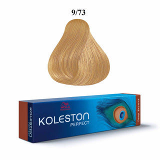 Wella Professionals Koleston Perfect Tinta permanente per capelli 9/73 Biondo brillante Castano dorato 60 ml