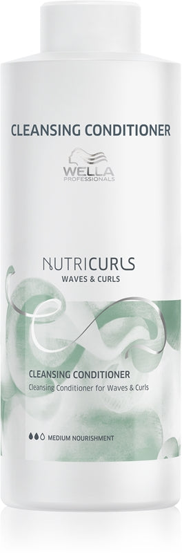 Wella professional Onde e Ricci Nutricurls - Cleansing Conditioner for Wavy and Curly Hair - 1000ml