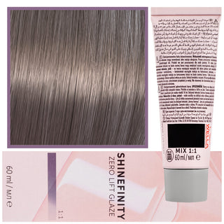 Wella Shinefinity Zero Lift Glaze Tinta per Capelli 60ml 06/71 | Castano Scuro Biondo Cenere