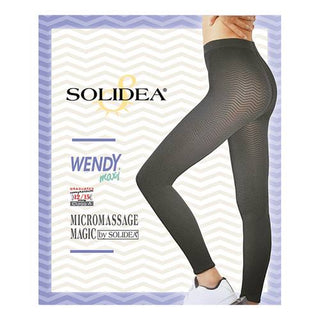 Solidea Wendy Maxi Shaping elastic leggings 12 15mmhg Black 2M