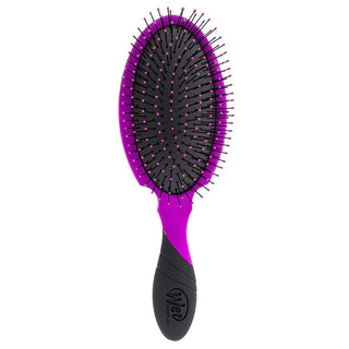 Wet Brush Backbar - Escova de cabelo desembaraçadora profissional roxa