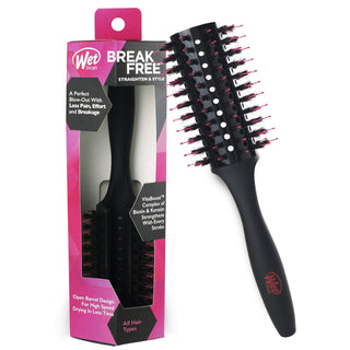 Wet Brush Escova redonda Break Free para alisar e modelar cabelos