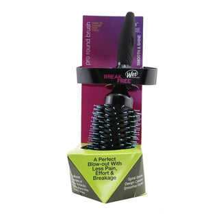 Escova redonda Wet Brush Quebre 3 grandes para alisar e polir os cabelos