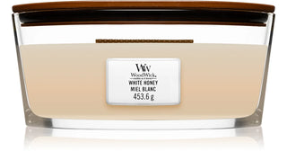 Woodwick Nave candela profumata White Honey 453,6 g