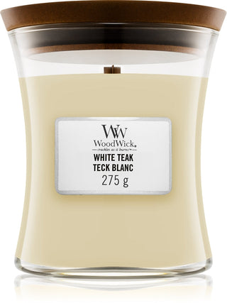 Woodwick White Teak 275 g