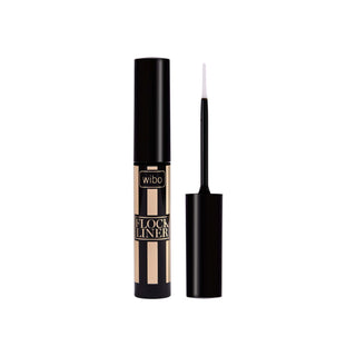 Wibo Flock Liner, Eyeliner liquido, Ultra Black, 4 g