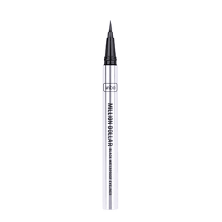 Wibo Million Dollar, eyeliner liquido, waterproof, con punta in feltro, 1, nero, 0,8 g