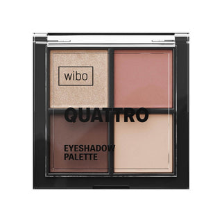 Wibo Quattro , palette di ombretti, 01, 4 tonalità, 6 g