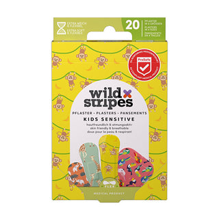 Wild stripes Kids Sensitive Jungle Vibe Plasters 20 pcs