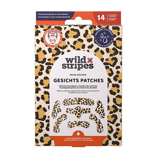 Wild stripes Hydrocolloid patches per the skin Animal Leo Facial Patches 14 pezzi