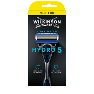 Wilkinson sword Hydro 5 razor with two replacement heads