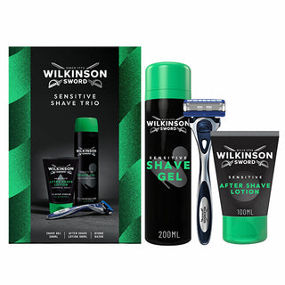 Wilkinson Sword Set Regalo Per La Rasatura Sensitive Shave Trio