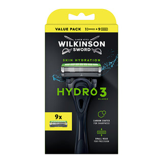 Wilkinson sword Hydro 3 Skin Protection razor + 9 heads