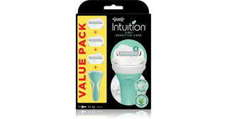 Women's Razor Intuition Sensitive Handle + 3 Heads diverse