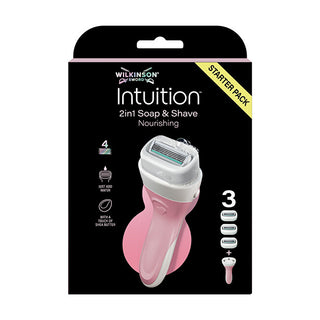 Wilkinson sword 2in1 Soap e Shave nutriente razor + 3 heads