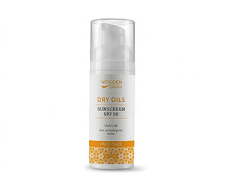 Woodenspoon protezione solare per face Low comedogenic index SPF 50 - 50 ml