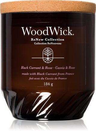 Woodwick ReNew Black Currant & Rose - 184,0 g