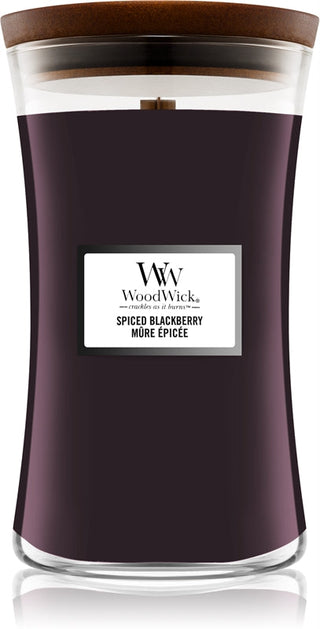 Woodwick Vaso (Mora piccante) - Candela profumata - 609,5 g